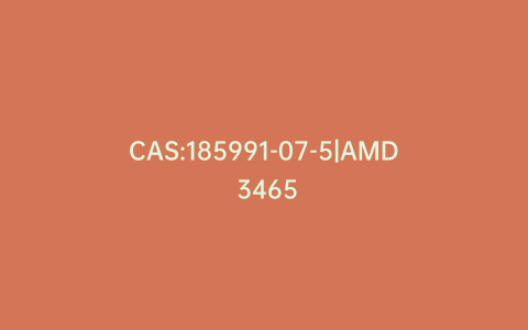 CAS:185991-07-5|AMD 3465