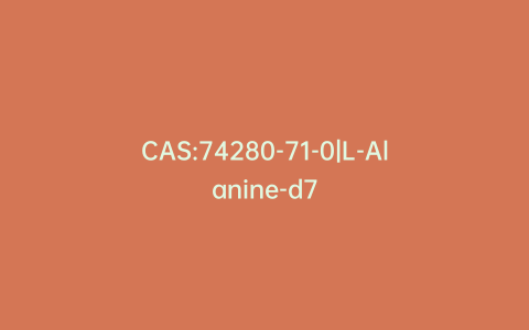 CAS:74280-71-0|L-Alanine-d7