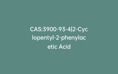 CAS:3900-93-4|2-Cyclopentyl-2-phenylacetic Acid
