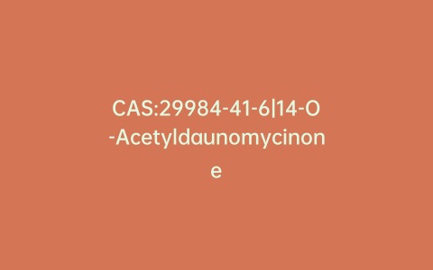 CAS:29984-41-6|14-O-Acetyldaunomycinone