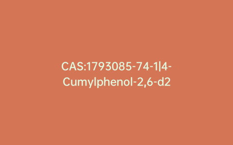 CAS:1793085-74-1|4-Cumylphenol-2,6-d2