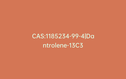 CAS:1185234-99-4|Dantrolene-13C3