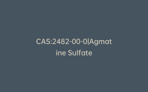 CAS:2482-00-0|Agmatine Sulfate