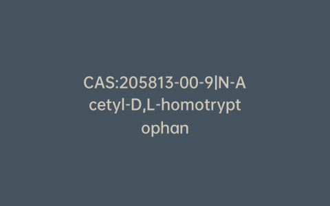 CAS:205813-00-9|N-Acetyl-D,L-homotryptophan