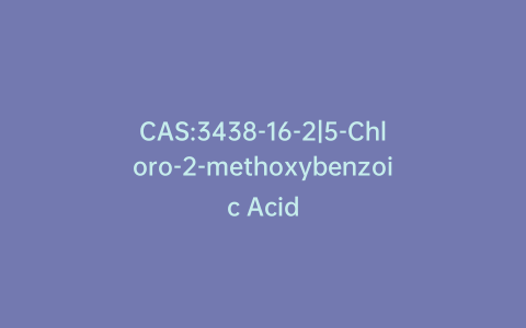 CAS:3438-16-2|5-Chloro-2-methoxybenzoic Acid