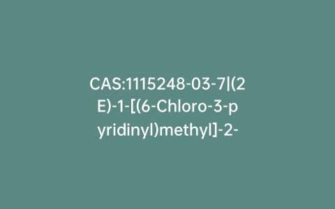 CAS:1115248-03-7|(2E)-1-[(6-Chloro-3-pyridinyl)methyl]-2-(nitroimino)-4,5-imidazolidinediol