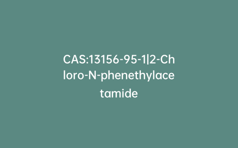 CAS:13156-95-1|2-Chloro-N-phenethylacetamide
