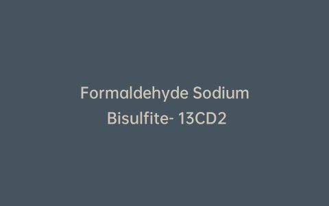 Formaldehyde Sodium Bisulfite- 13CD2