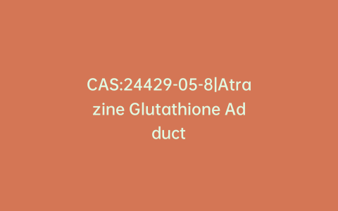 CAS:24429-05-8|Atrazine Glutathione Adduct