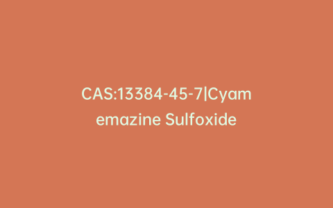 CAS:13384-45-7|Cyamemazine Sulfoxide