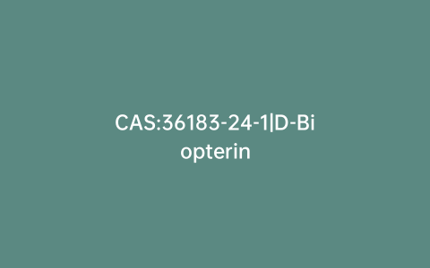 CAS:36183-24-1|D-Biopterin