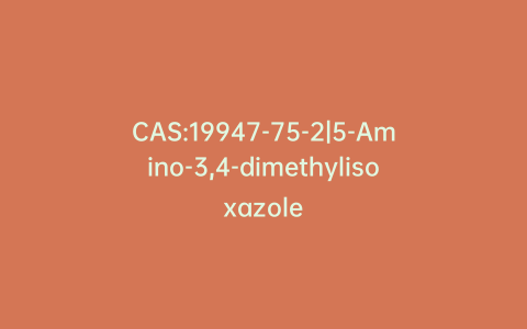 CAS:19947-75-2|5-Amino-3,4-dimethylisoxazole