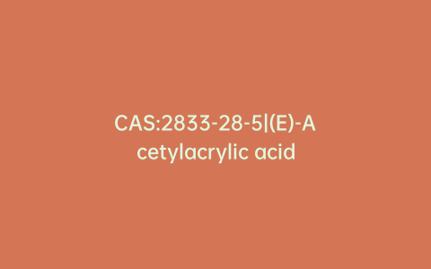 CAS:2833-28-5|(E)-Acetylacrylic acid