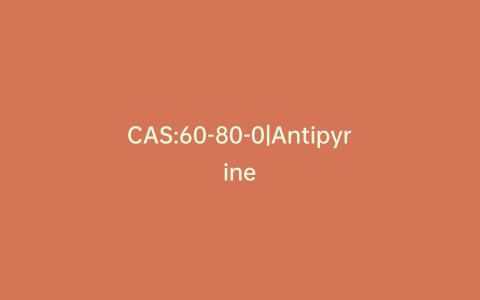 CAS:60-80-0|Antipyrine