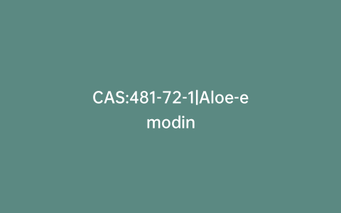 CAS:481-72-1|Aloe-emodin