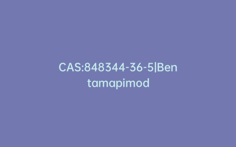 CAS:848344-36-5|Bentamapimod