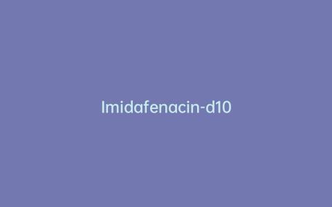 Imidafenacin-d10