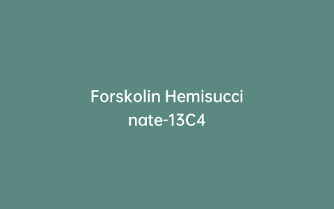 Forskolin Hemisuccinate-13C4