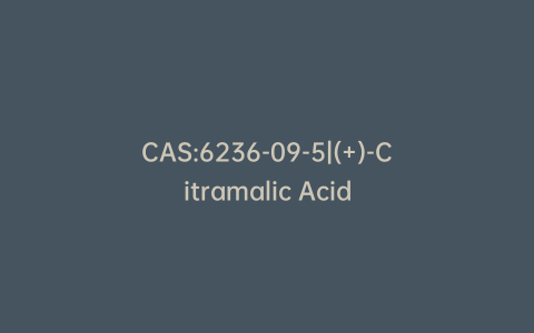 CAS:6236-09-5|(+)-Citramalic Acid