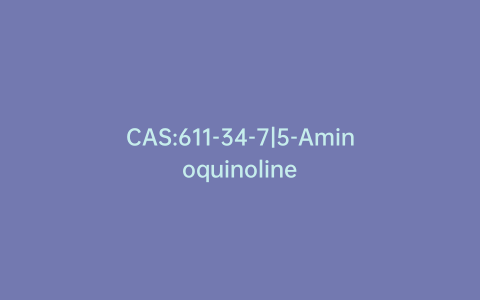 CAS:611-34-7|5-Aminoquinoline
