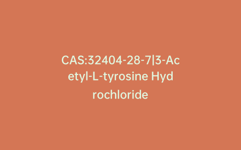 CAS:32404-28-7|3-Acetyl-L-tyrosine Hydrochloride
