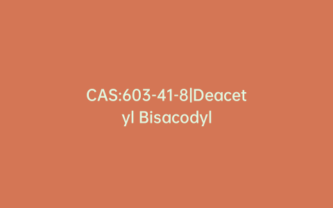 CAS:603-41-8|Deacetyl Bisacodyl