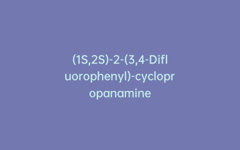 (1S,2S)-2-(3,4-Difluorophenyl)-cyclopropanamine