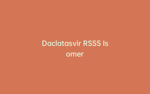 Daclatasvir RSSS Isomer