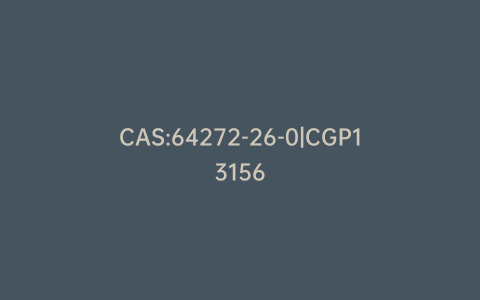 CAS:64272-26-0|CGP13156