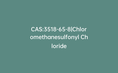 CAS:3518-65-8|Chloromethanesulfonyl Chloride