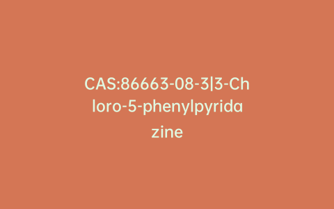 CAS:86663-08-3|3-Chloro-5-phenylpyridazine