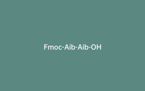 Fmoc-Aib-Aib-OH