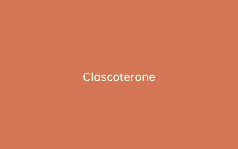 Clascoterone