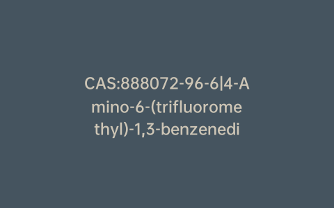 CAS:888072-96-6|4-Amino-6-(trifluoromethyl)-1,3-benzenedicarbonitrile