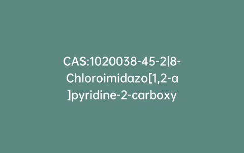 CAS:1020038-45-2|8-Chloroimidazo[1,2-a]pyridine-2-carboxylic Acid