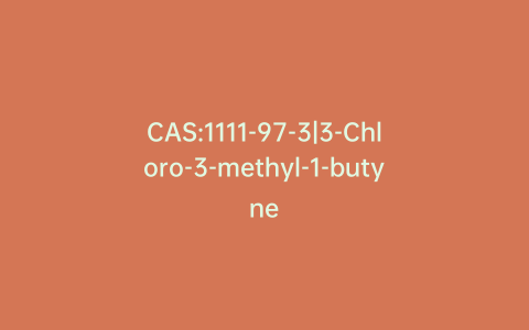 CAS:1111-97-3|3-Chloro-3-methyl-1-butyne