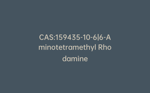 CAS:159435-10-6|6-Aminotetramethyl Rhodamine