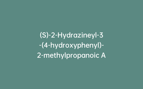 (S)-2-Hydrazineyl-3-(4-hydroxyphenyl)-2-methylpropanoic Acid