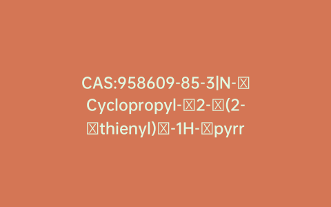 CAS:958609-85-3|N-​Cyclopropyl-​2-​(2-​thienyl)​-1H-​pyrrolo[2,​3-​b]​pyridine-​1-​acetamide