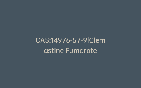CAS:14976-57-9|Clemastine Fumarate