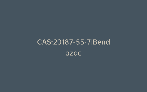 CAS:20187-55-7|Bendazac