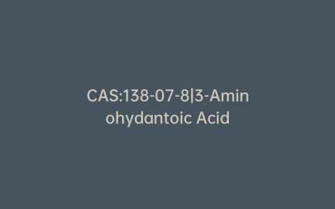 CAS:138-07-8|3-Aminohydantoic Acid