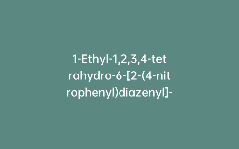 1-Ethyl-1,2,3,4-tetrahydro-6-[2-(4-nitrophenyl)diazenyl]-7-quinolinol