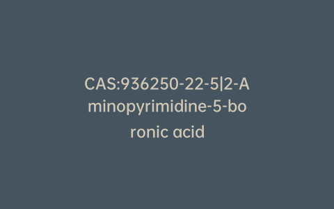 CAS:936250-22-5|2-Aminopyrimidine-5-boronic acid