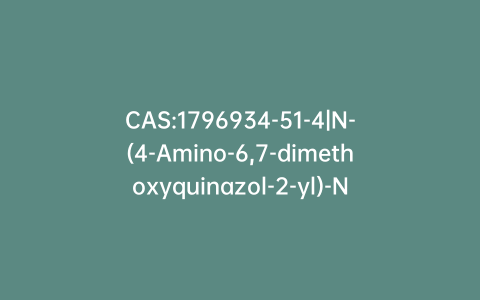 CAS:1796934-51-4|N-(4-Amino-6,7-dimethoxyquinazol-2-yl)-N-methylpropylenediamine Formamide Hydrochloride