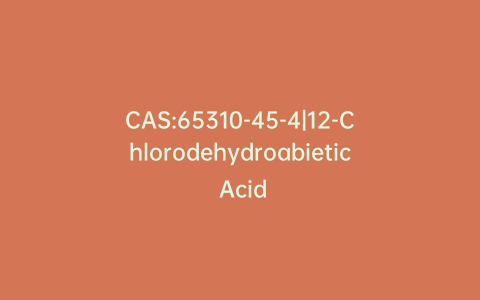 CAS:65310-45-4|12-Chlorodehydroabietic Acid