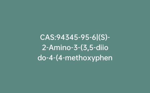 CAS:94345-95-6|(S)-2-Amino-3-(3,5-diiodo-4-(4-methoxyphenoxy)phenyl Propanoic Acid
