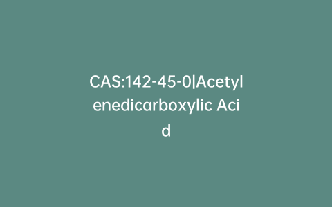 CAS:142-45-0|Acetylenedicarboxylic Acid