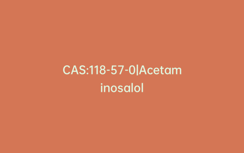 CAS:118-57-0|Acetaminosalol