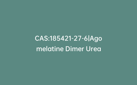CAS:185421-27-6|Agomelatine Dimer Urea